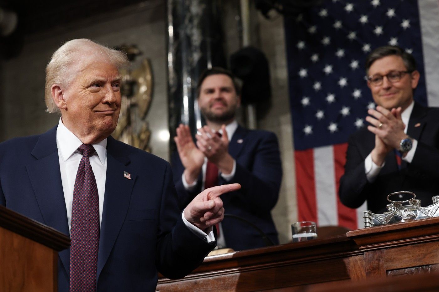 President Trump addresses U.S. Congress at 2025 State of the Union