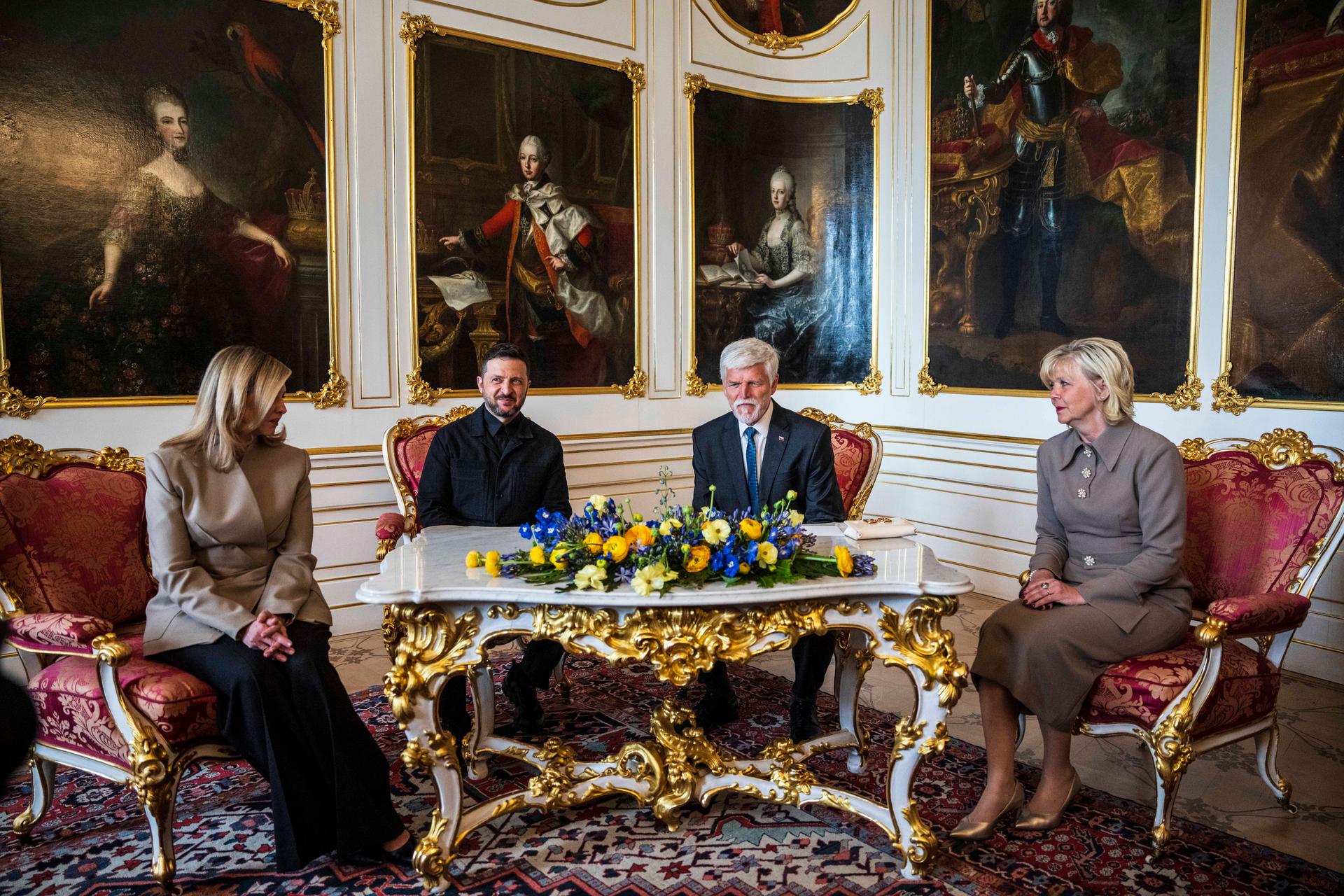Volodymyr Zelenskyj, Praha