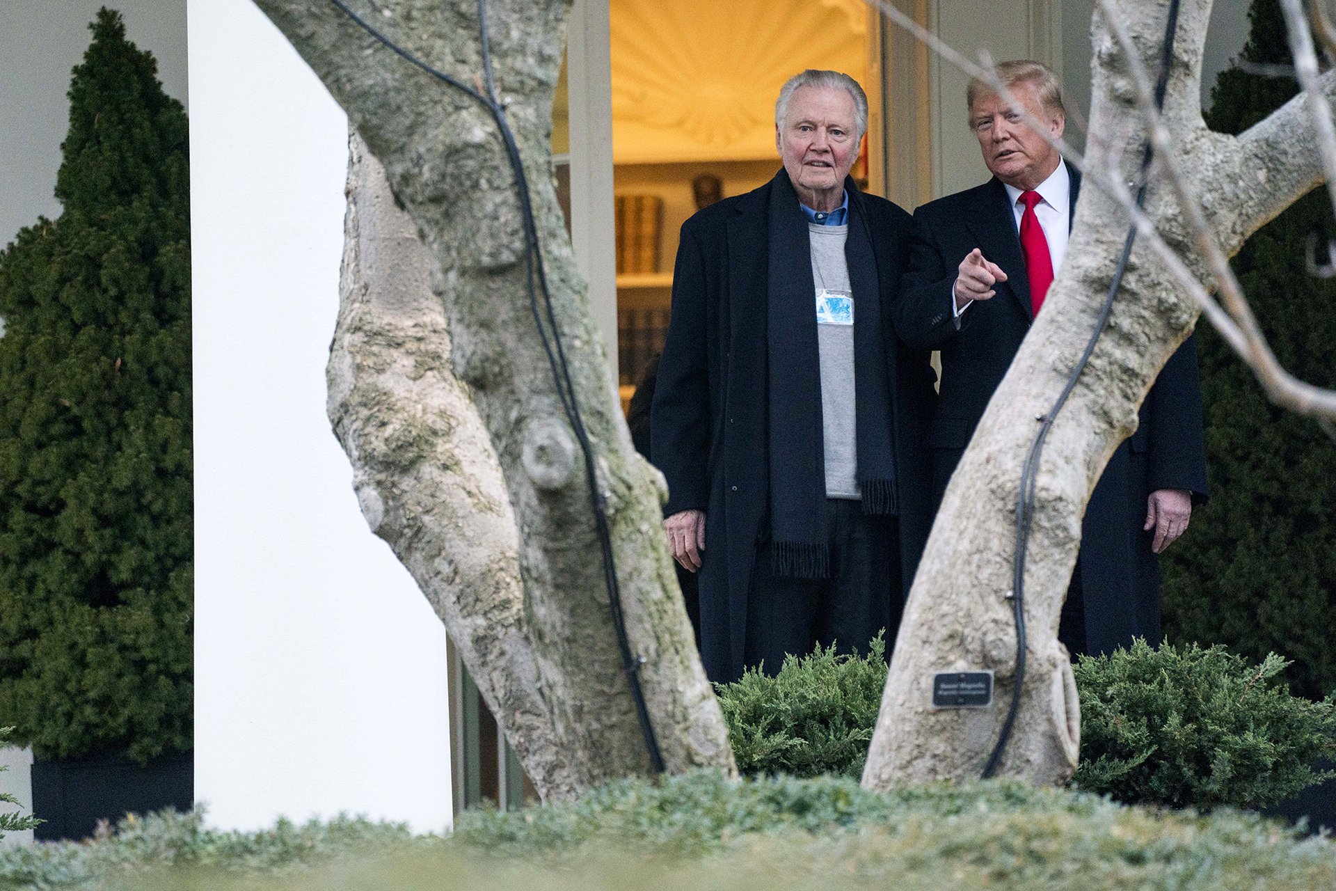 President Trump Departs White House For New Jersey Campaign Rally