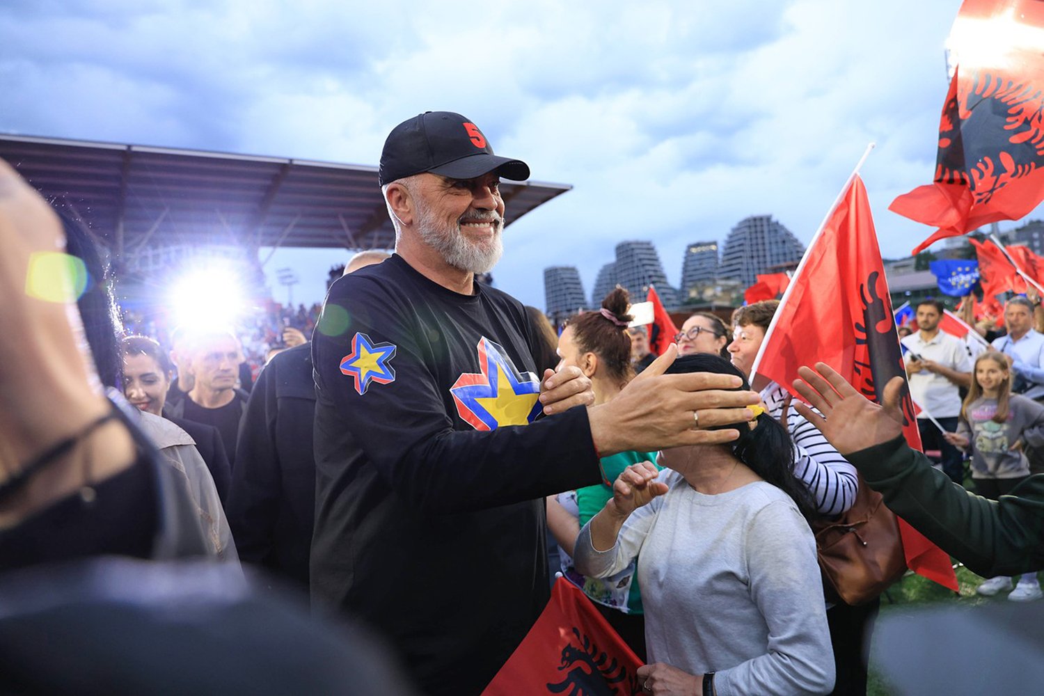 Albania legislative elections 2025, Tirana, Albania on May 09, 2025.