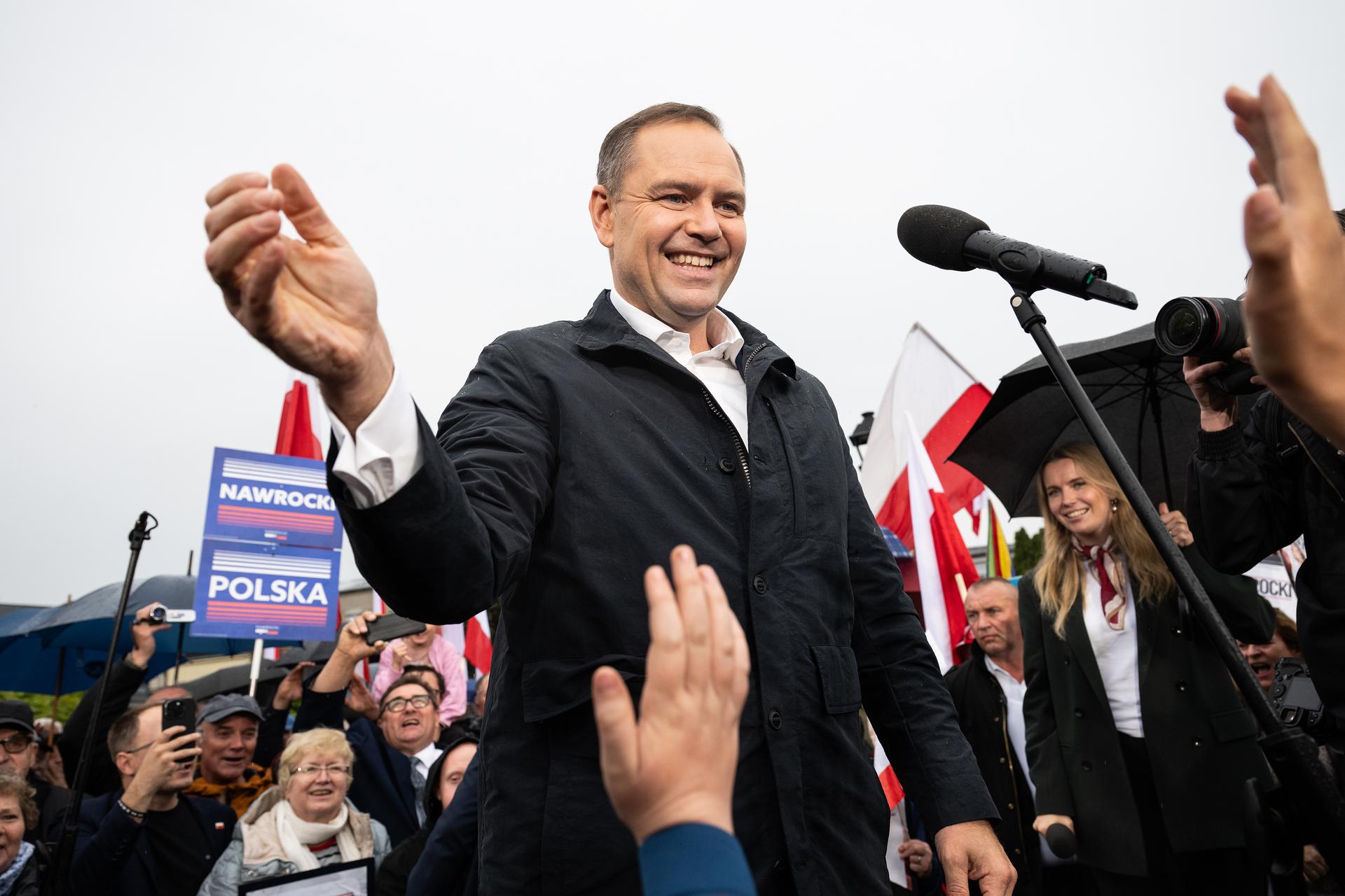 Miluji Polsko i vás, stejně jako předseda Kaczyński. (Karol Nawrocki)