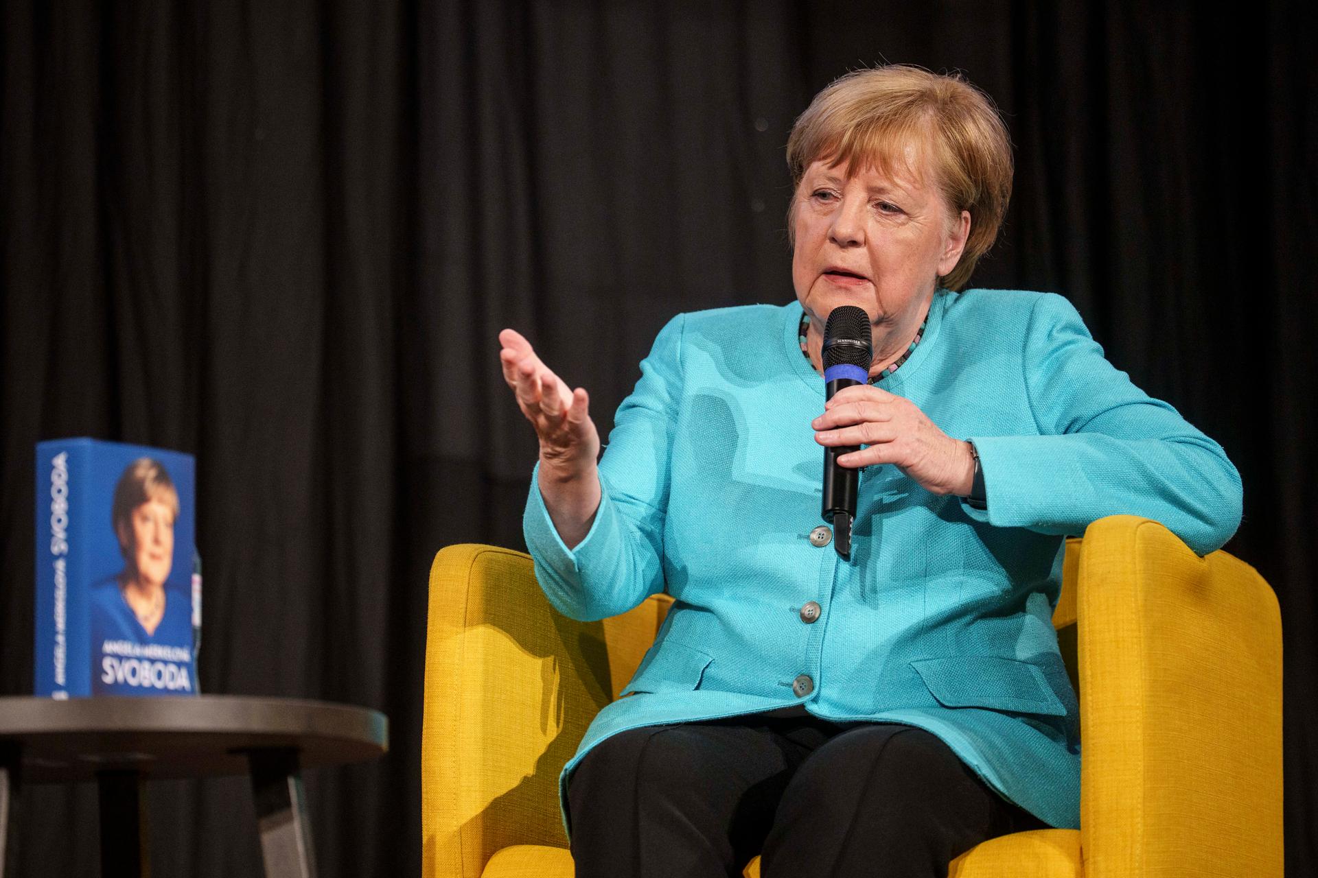 Angela Merkel, Lucerna, 2025