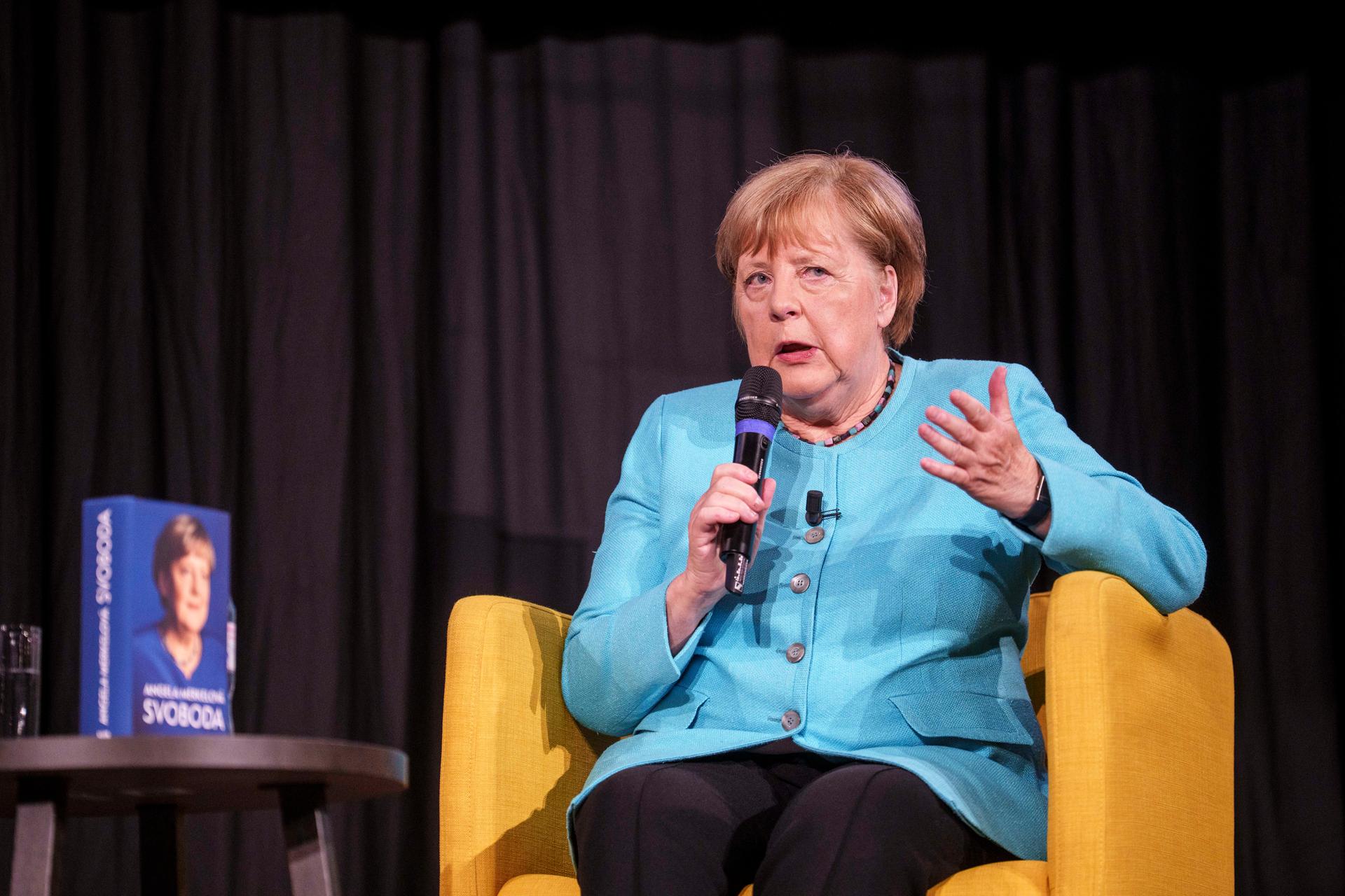 Angela Merkel, Lucerna, 2025