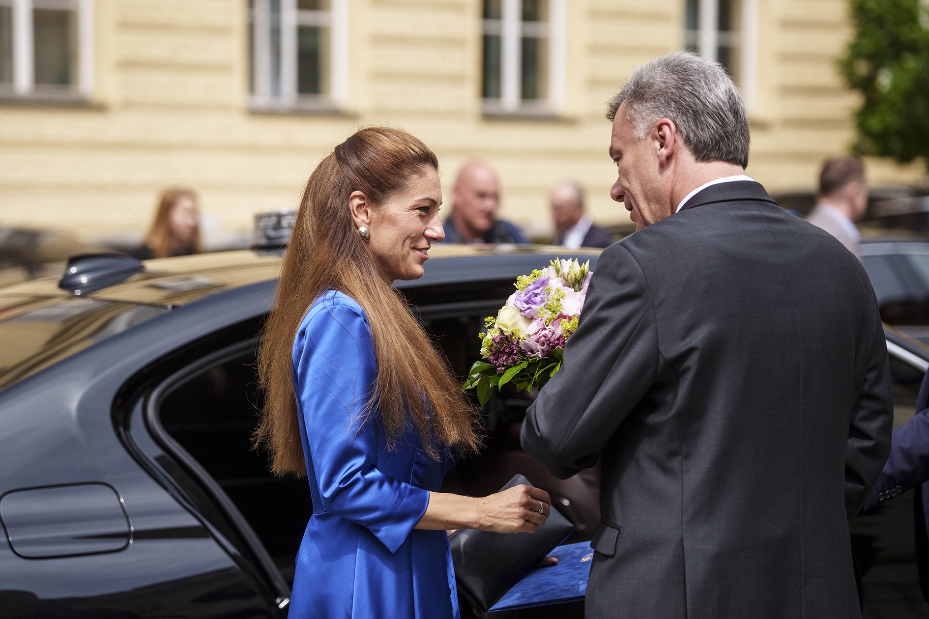 Eva Decroix, ministryně spravedlnosti, uvedení do funkce