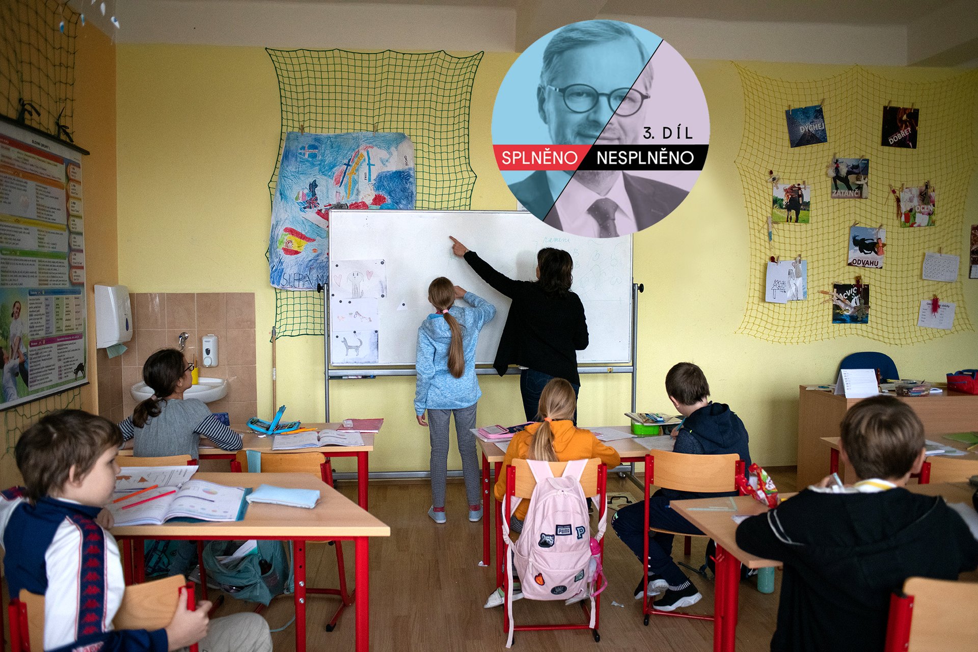 Relativní platy v českém školství výrazně klesají – vloni až na 109 procent průměrné mzdy; ilustrační foto