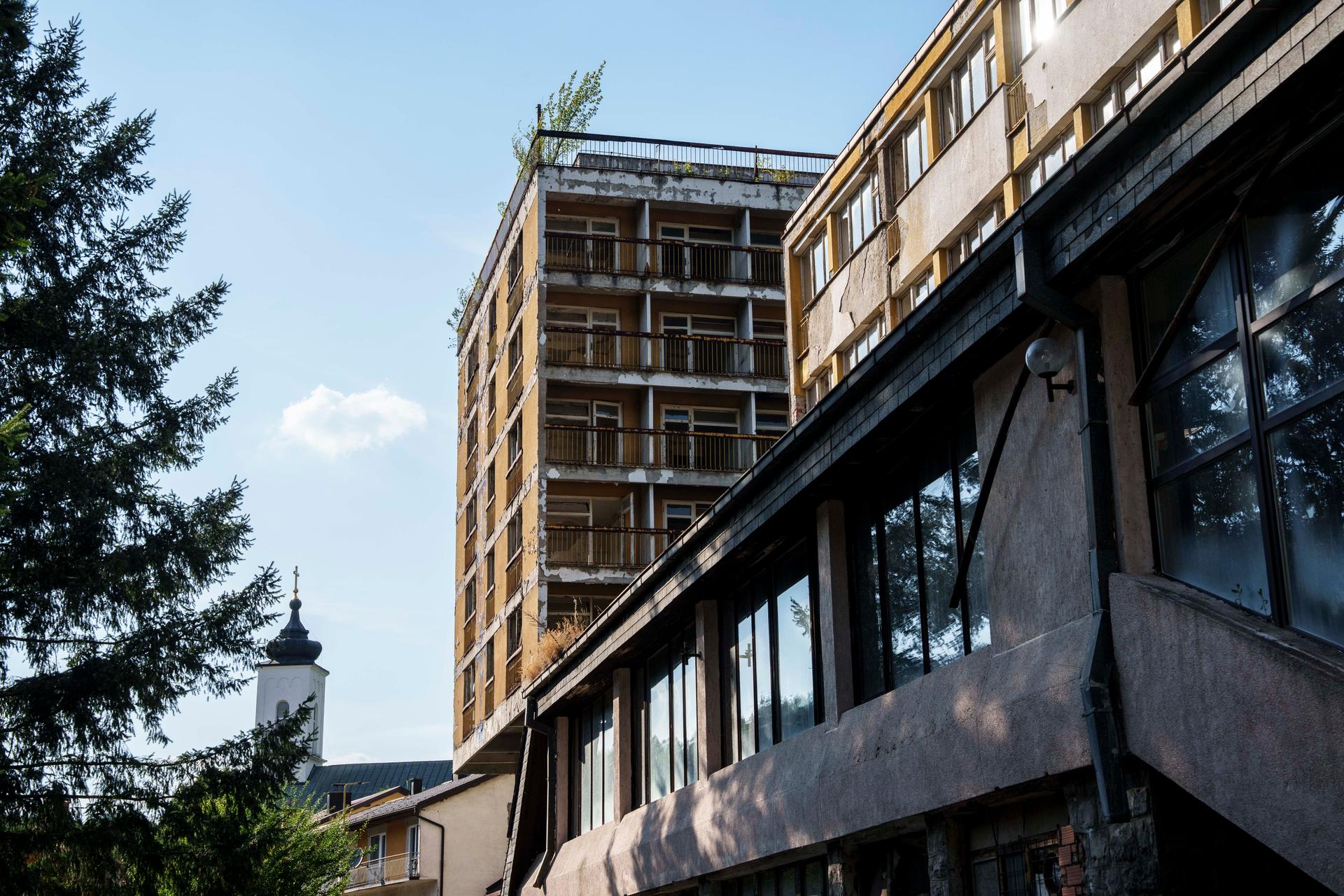 Bývalé lázně a hotel, Srebrenica