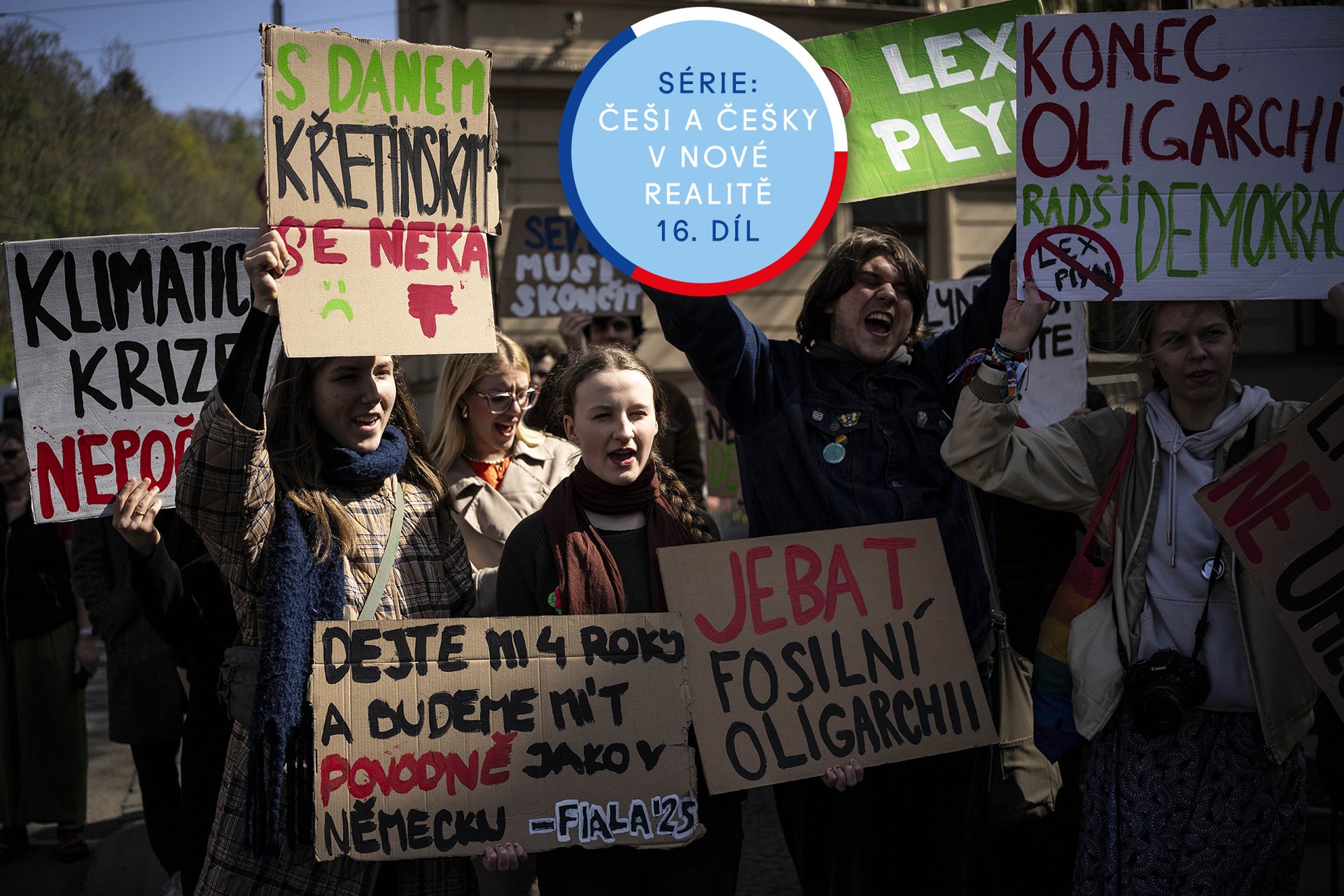 Klimatická krize postupuje stále rychleji, ale na protesty chodí méně lidí než lidí; ilustrační foto