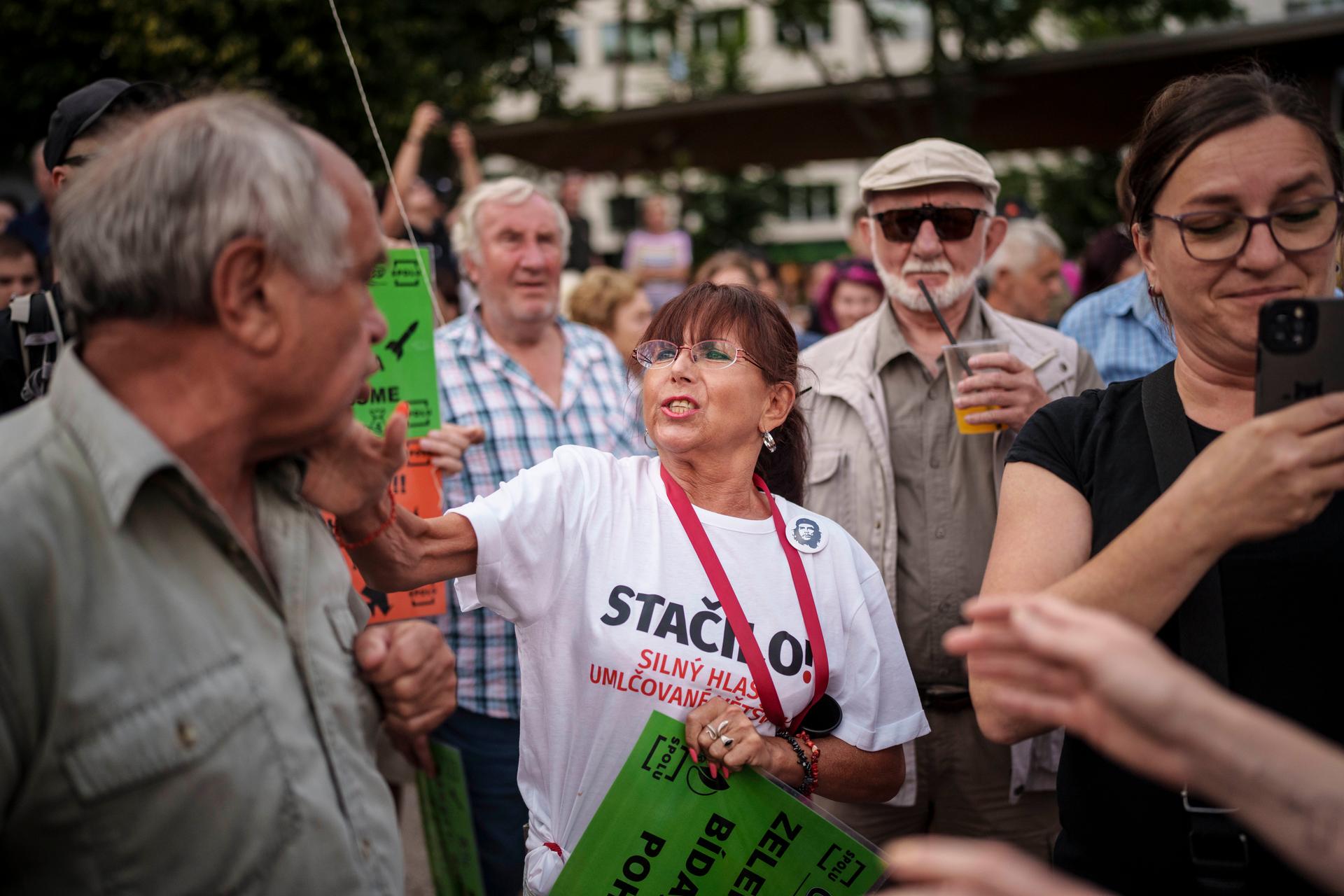 Kampaň Spolu, Brno, Moravské náměstí 16.7. 2025