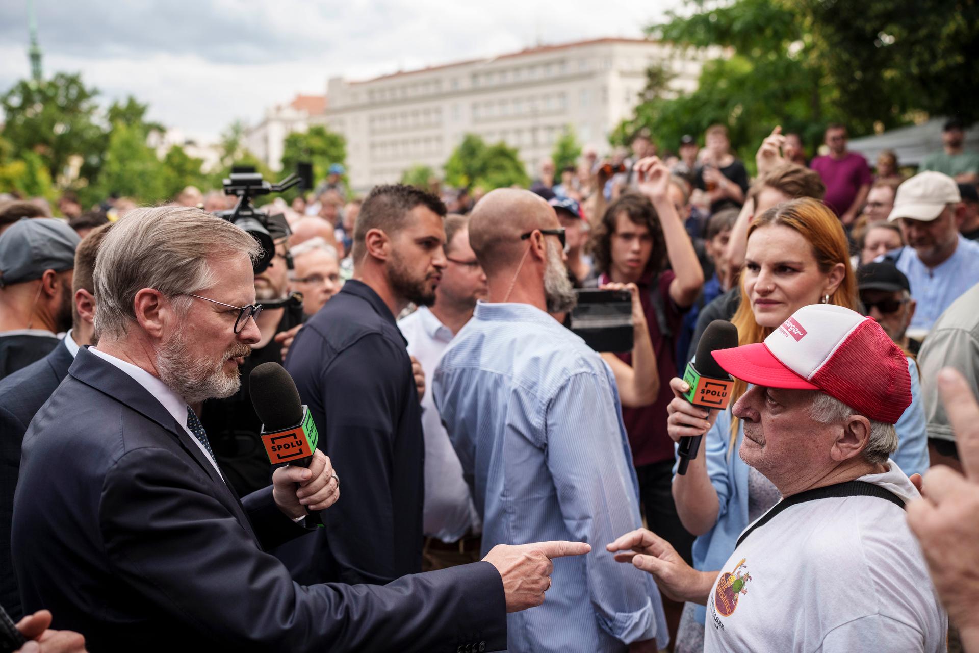 Kampaň Spolu, Brno, Moravské náměstí 16.7. 2025
