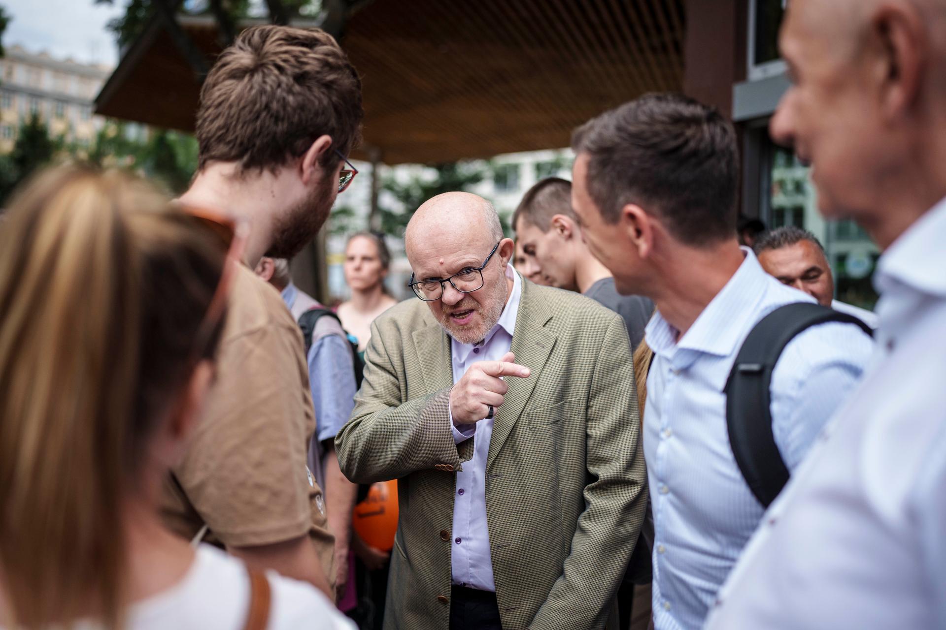 Kampaň Spolu, Brno, Moravské náměstí 16.7. 2025
