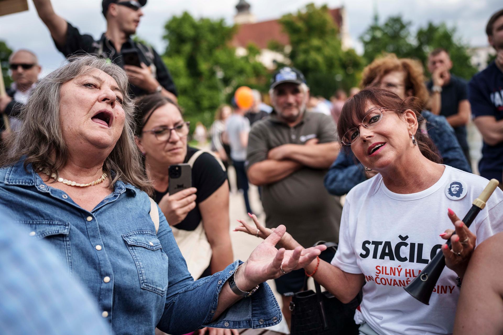 Kampaň Spolu, Brno, Moravské náměstí 16.7. 2025