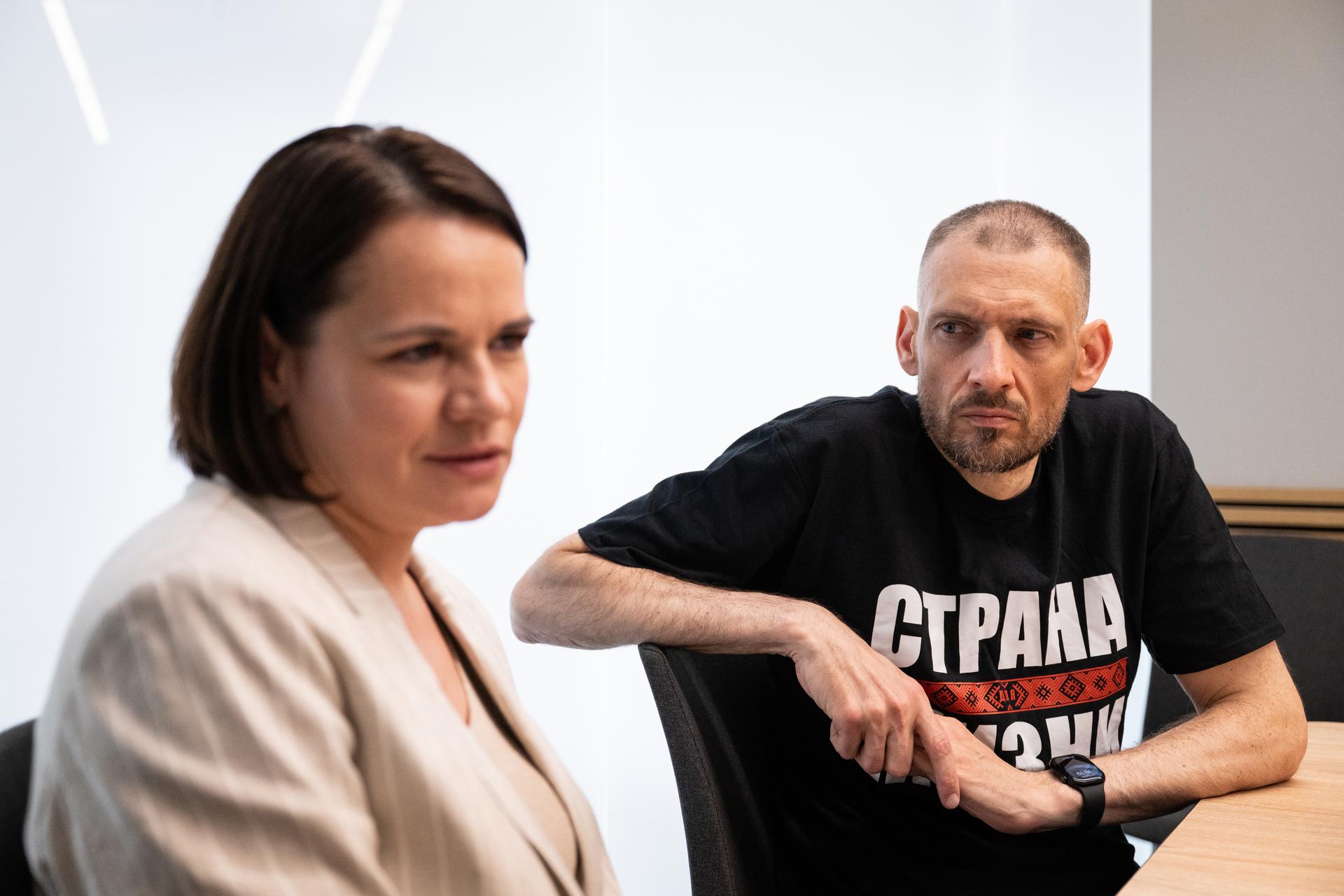 Naším cílem jsou spravedlivé a svobodné volby. (Svjatlana a Sjarhej)