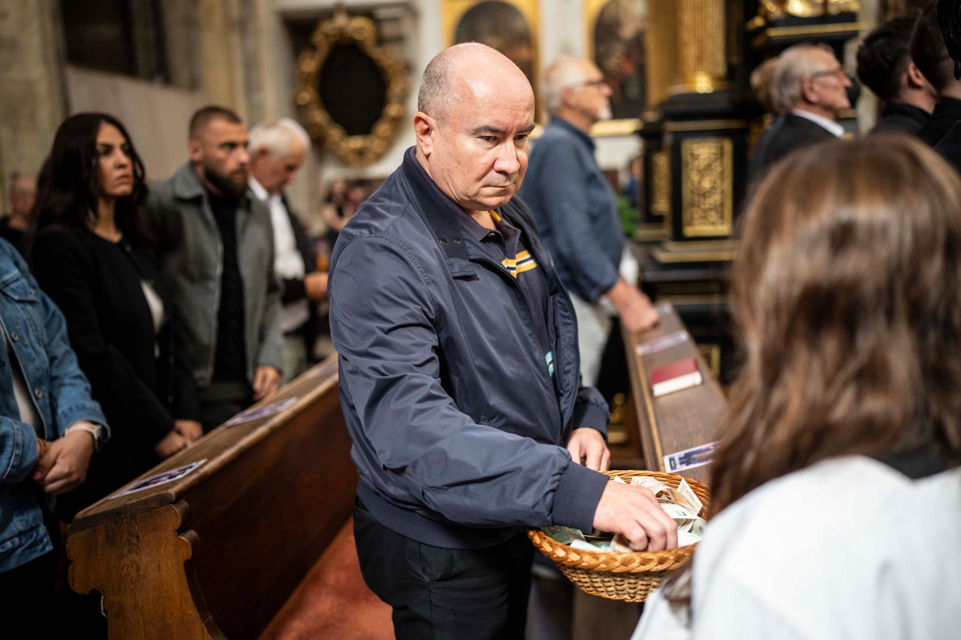 Mše svatá za Charlie Kirka, Praha, 16.9. 2025