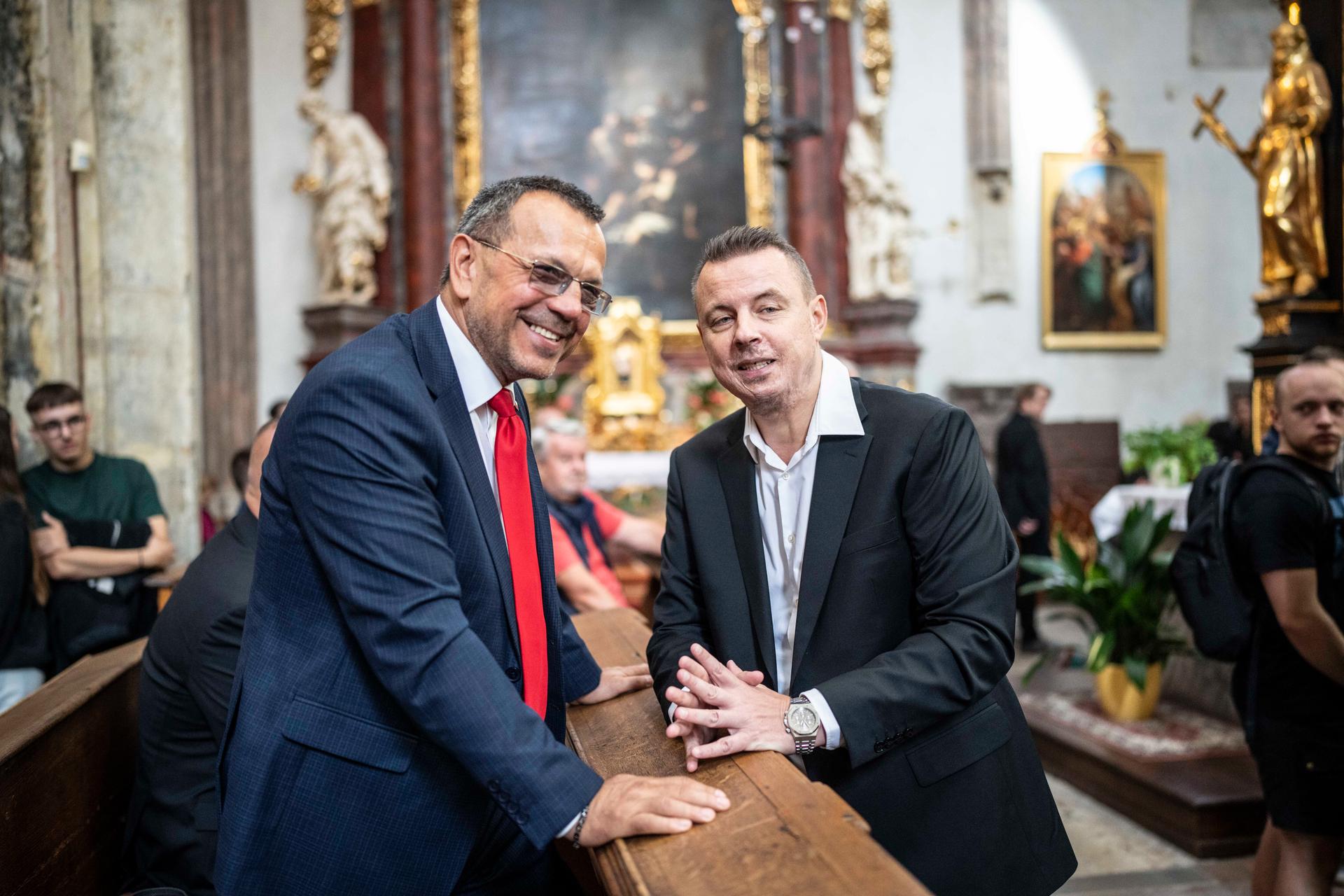 Mše svatá za Charlie Kirka, Praha, 16.9. 2025