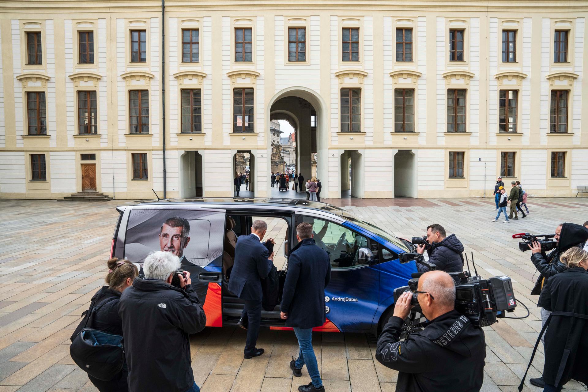 Andrej Babiš, Pražský hrad, 9.10. 2025