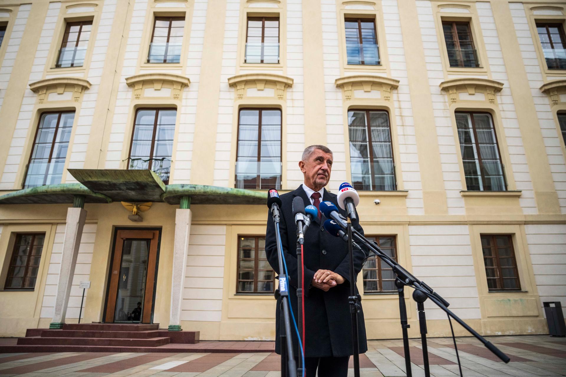 Andrej Babiš, Pražský hrad, 9.10. 2025
