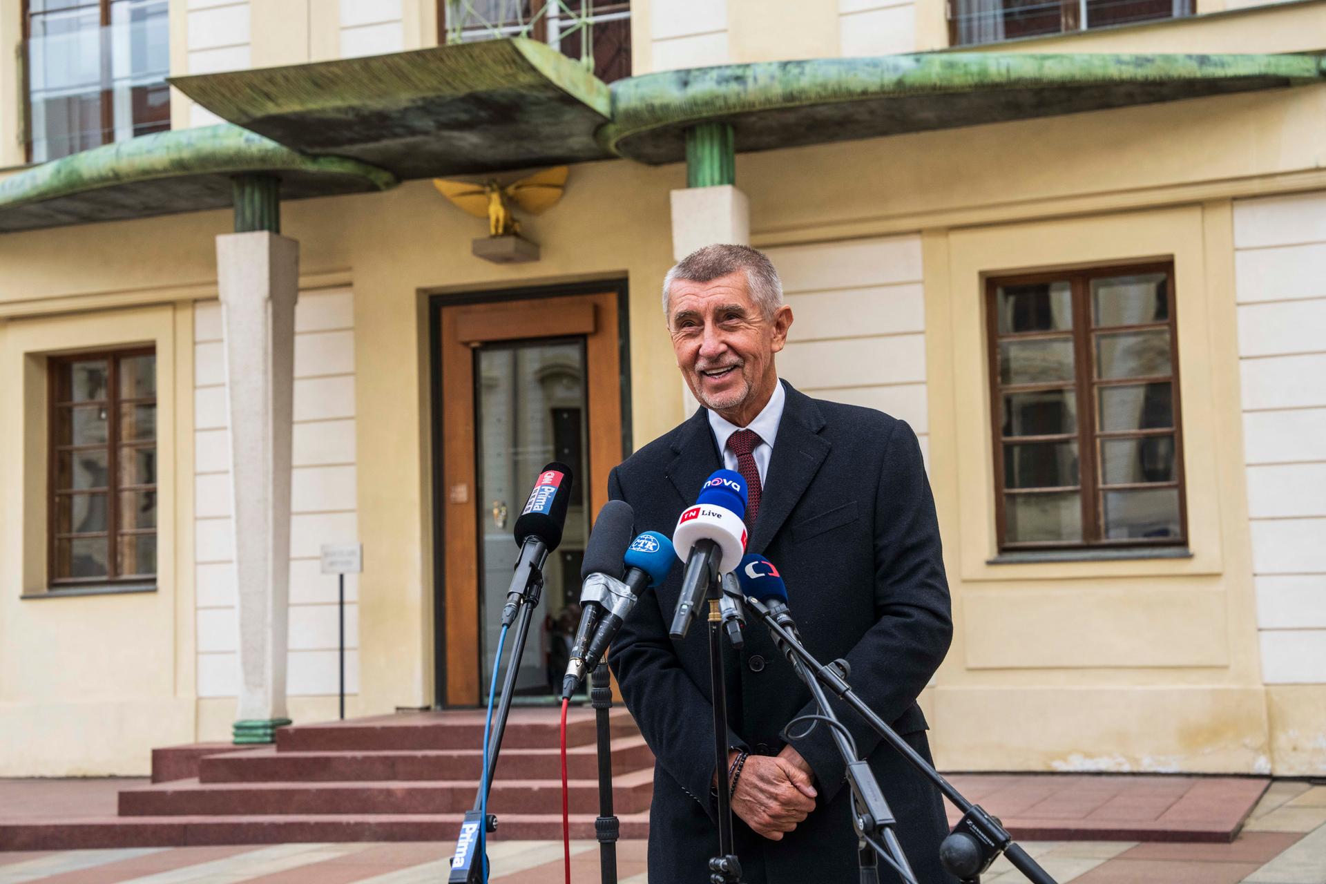 Andrej Babiš, Pražský hrad, 9.10. 2025