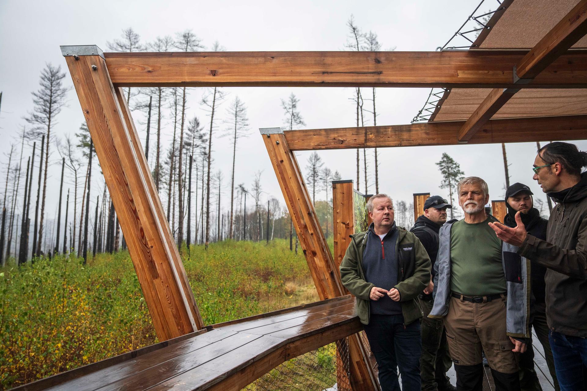 Petr Pavel, návštěva Ústeckého kraje, České Švýcarsko 14.10. 2025