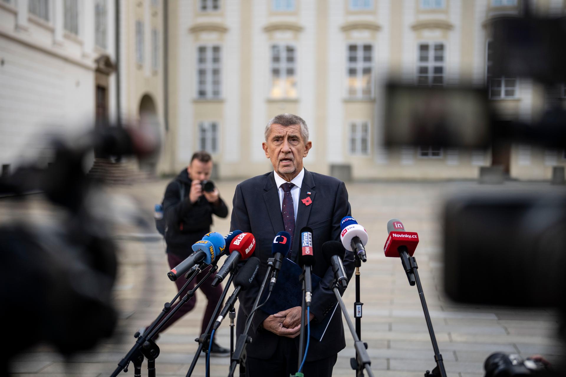 Andrej Babiš, Pražský hrad, 12.11.2025
