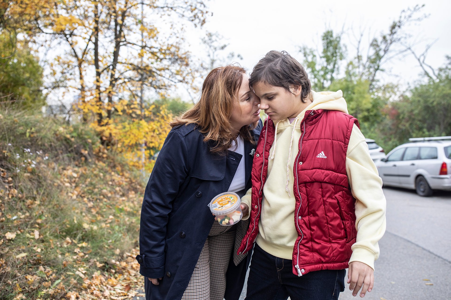  „Viděli, že bojuju, a po devíti měsících, které strávila v Opařanech, se domov pro Aničku nakonec našel." (Kateřina Kotoulová s dcerou)  