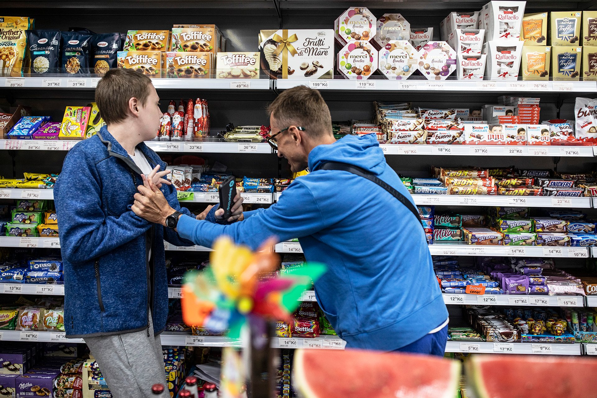 Sladká tečka na závěr a pak návrat na stanici C.