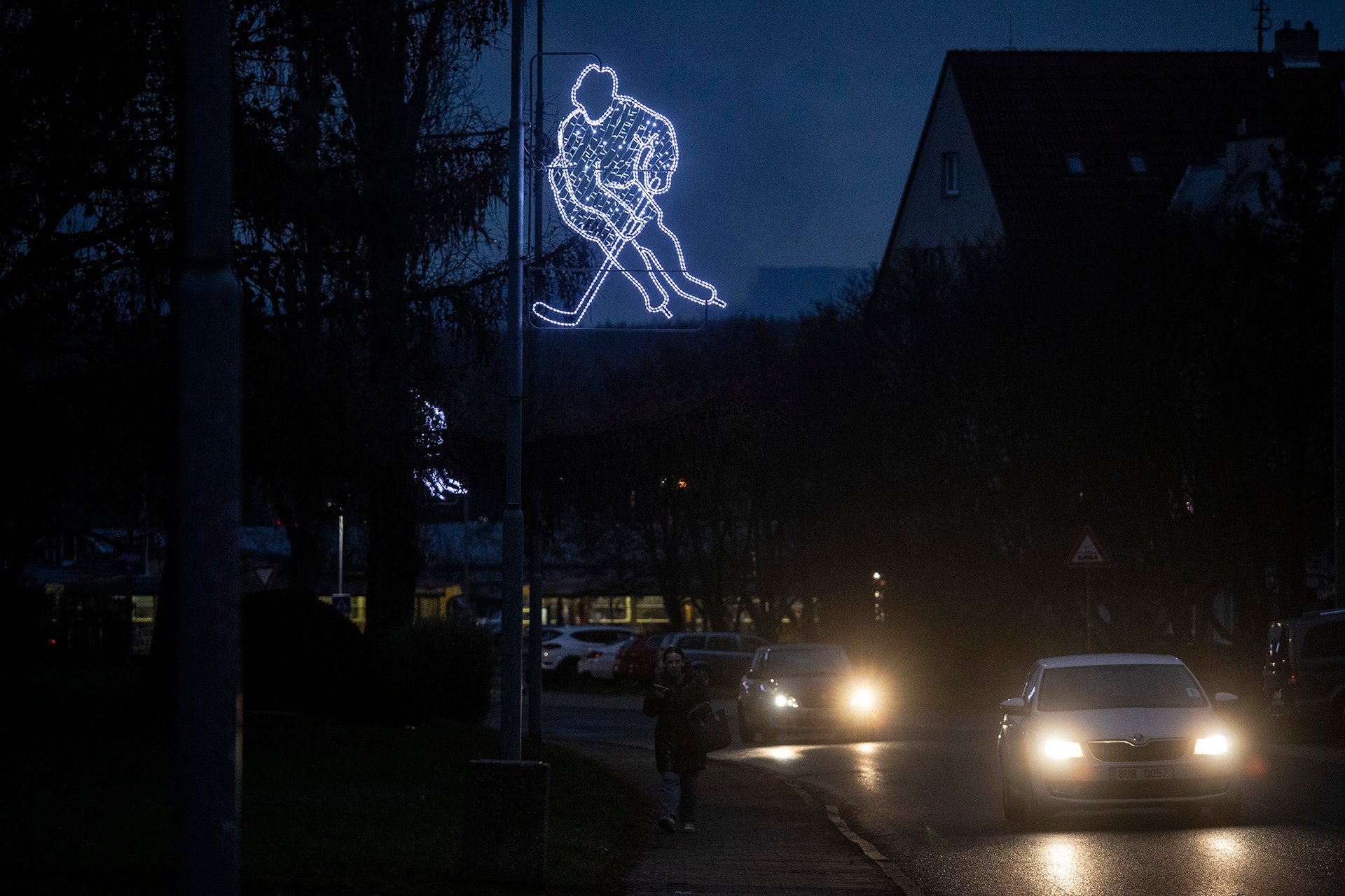  Zdejší génius loci je svérázný. A patří k němu i hokej.