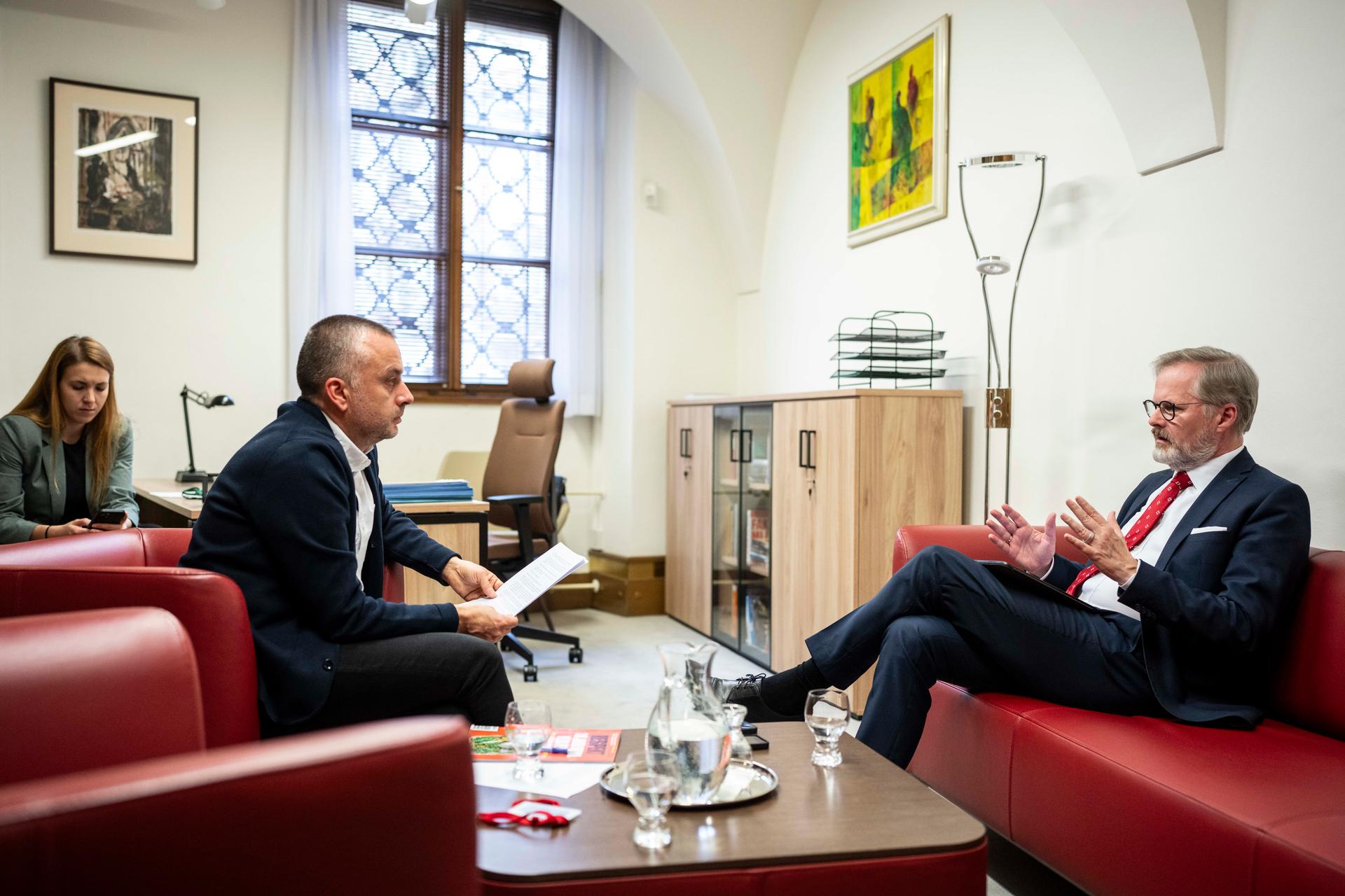 Ondřej Kundra a Petr Fiala