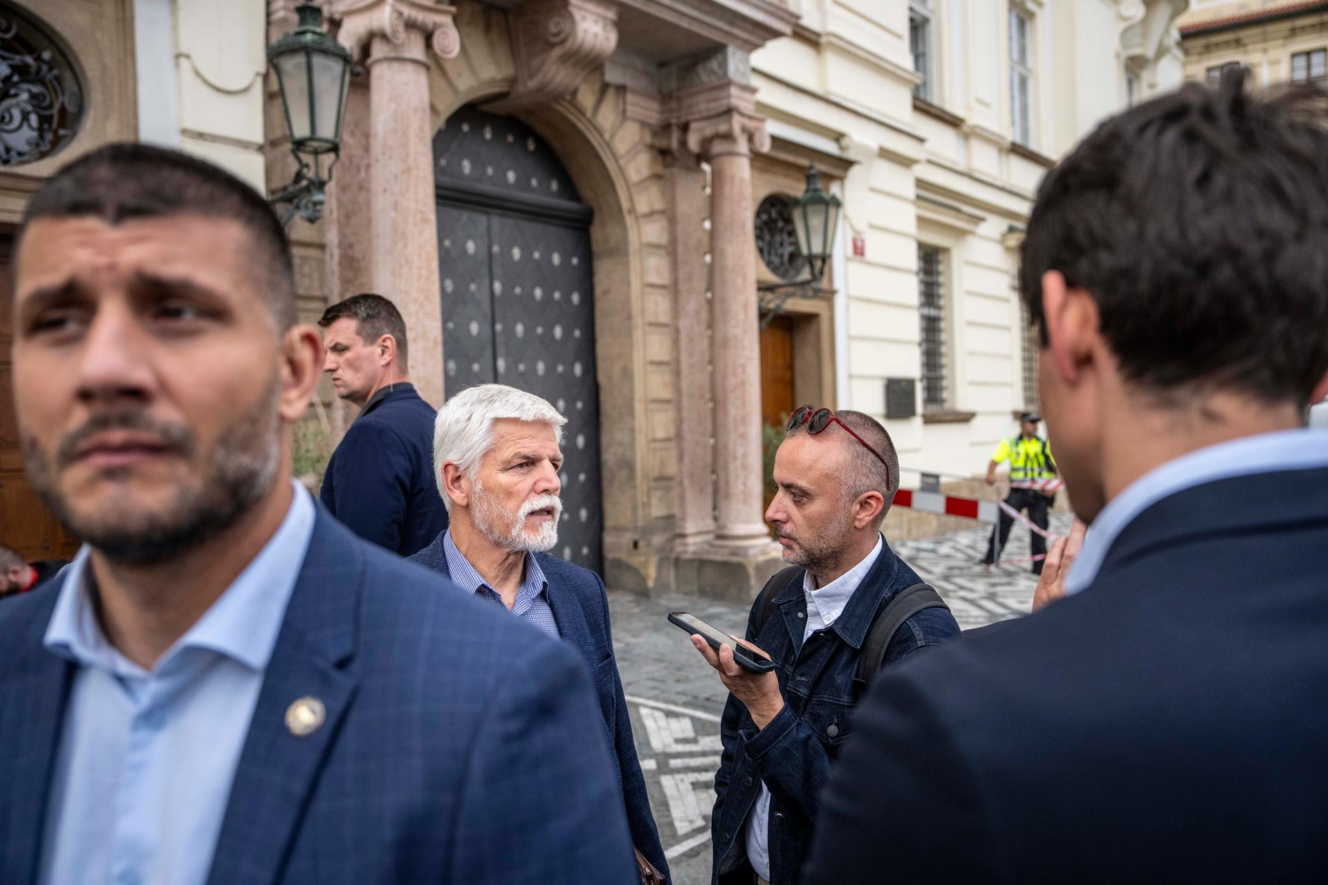 Ondřej Kundra a Petr Pavel