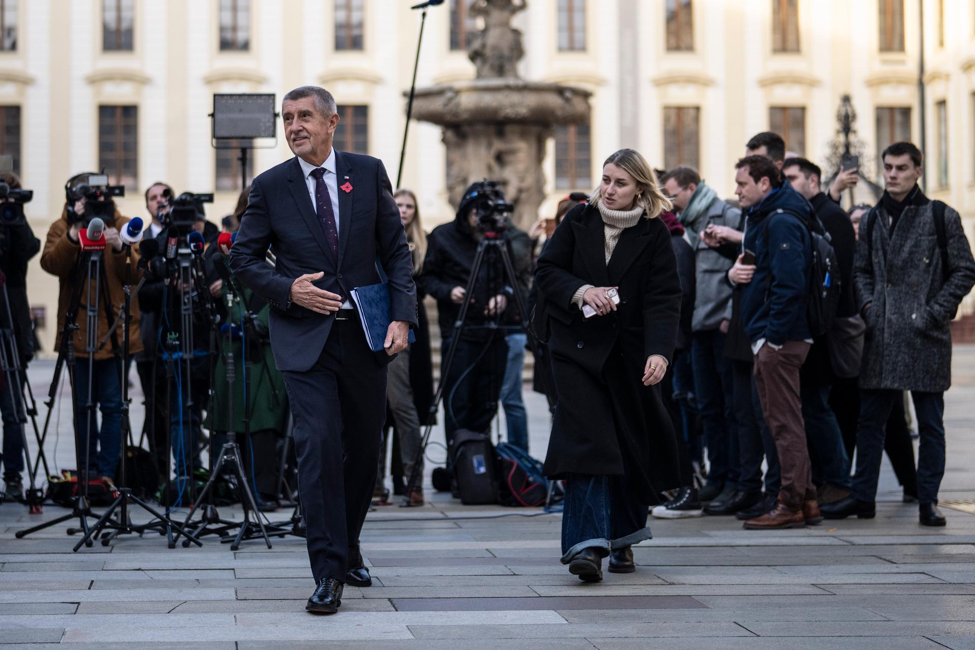 Kristýna Jelínková a Andrej Babiš