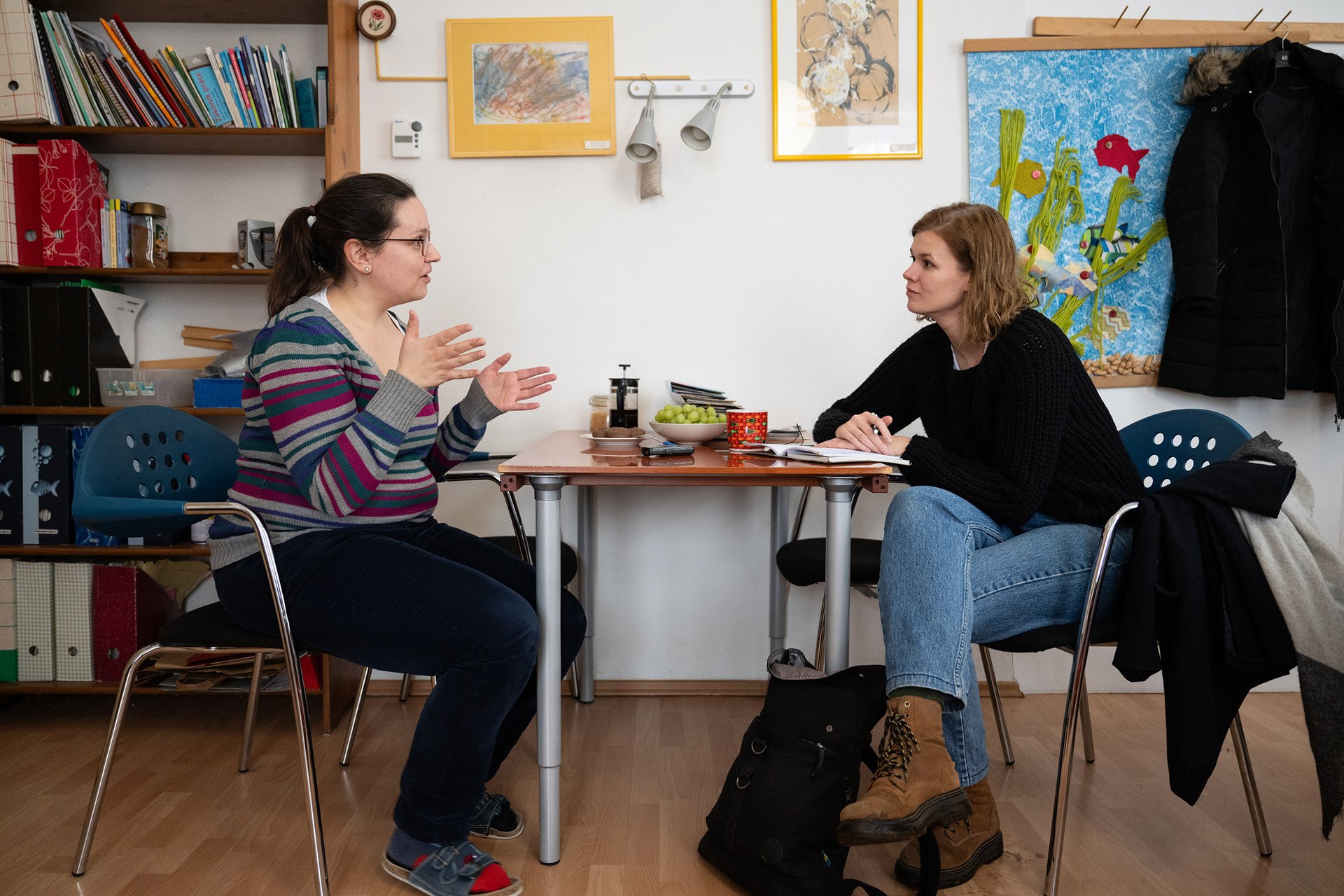 Markéta Plíhalová se Zdeňkou Vlčkovou