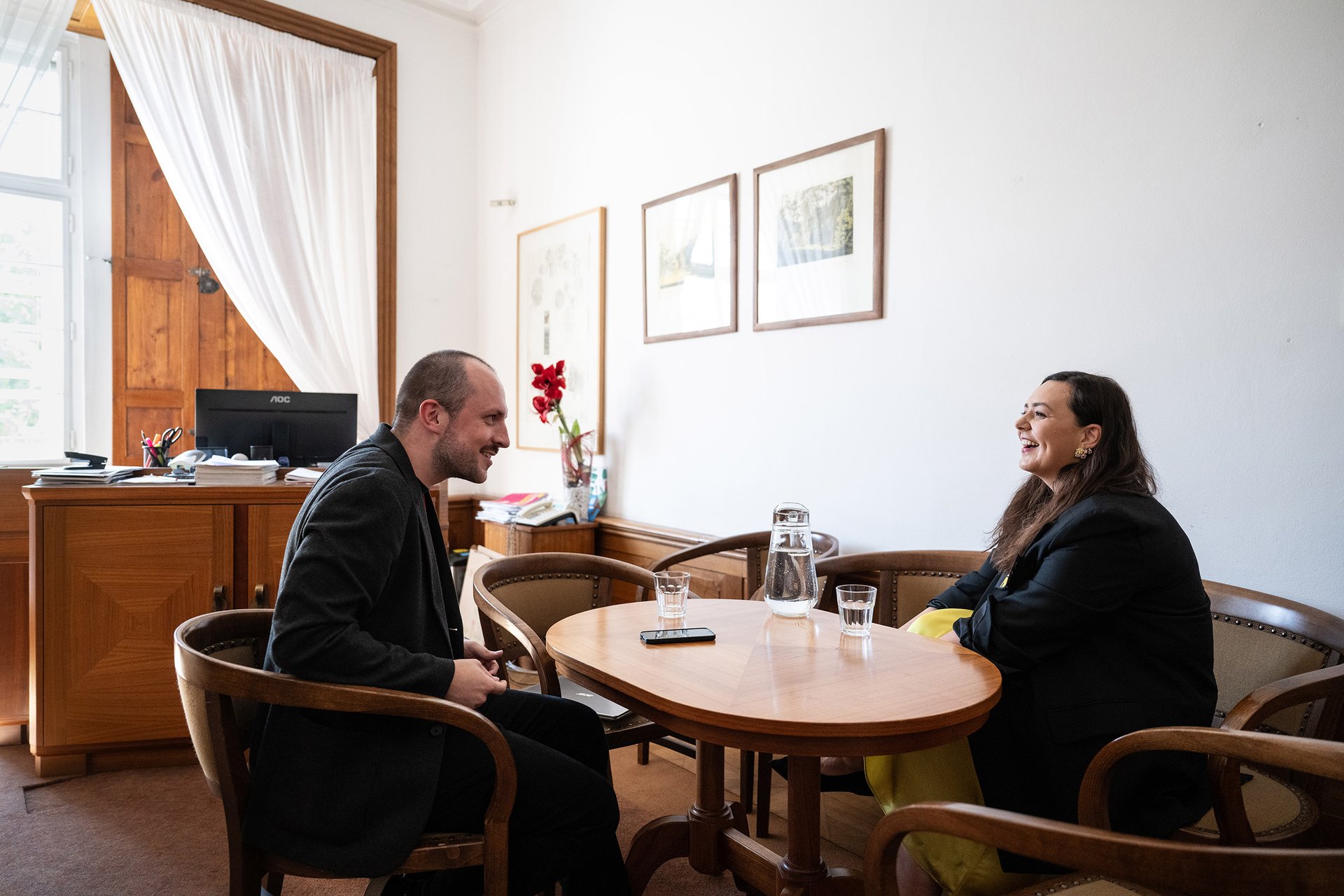 Filip Zelenka s Barborou Urbanovou