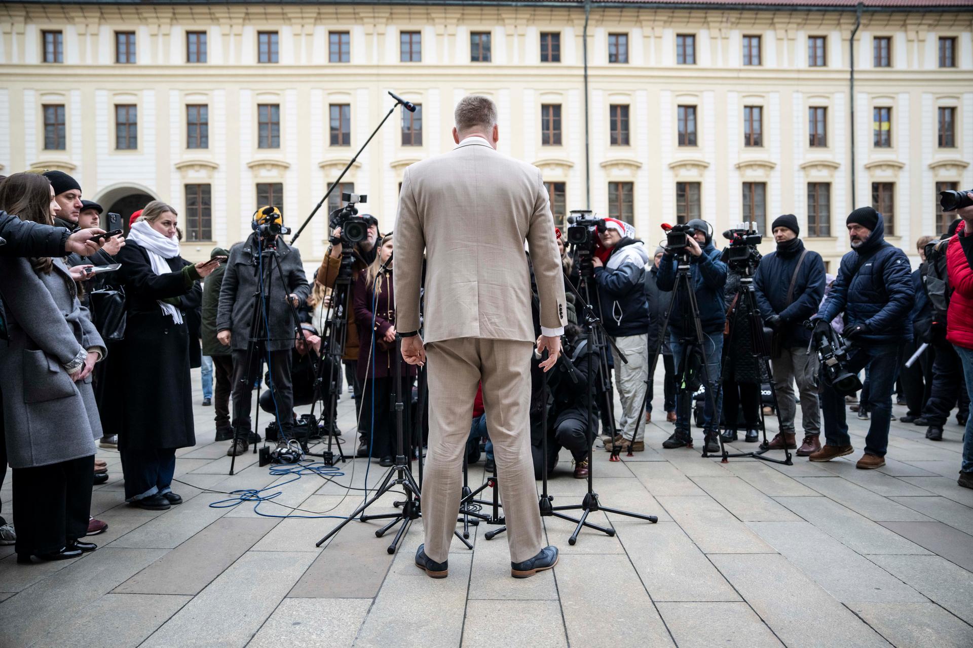 Filip Turek, Pražský hrad, 22.12. 2025