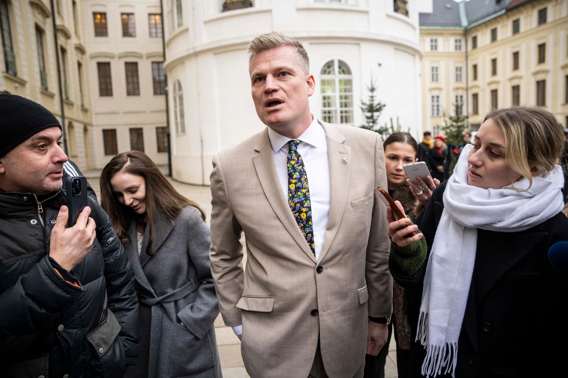 Filip Turek, Pražský hrad, 22.12. 2025