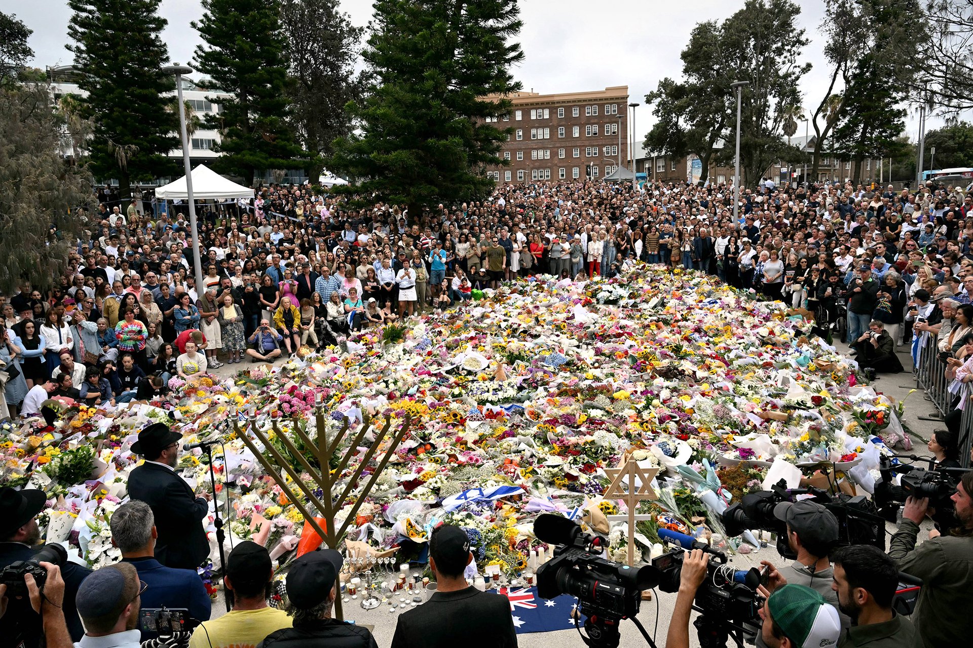 Austrálie po antisemitském útoku v Sydney.