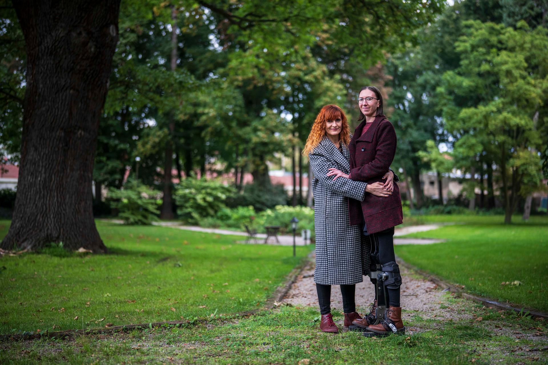 Dora Čechova a její dcera Tereza