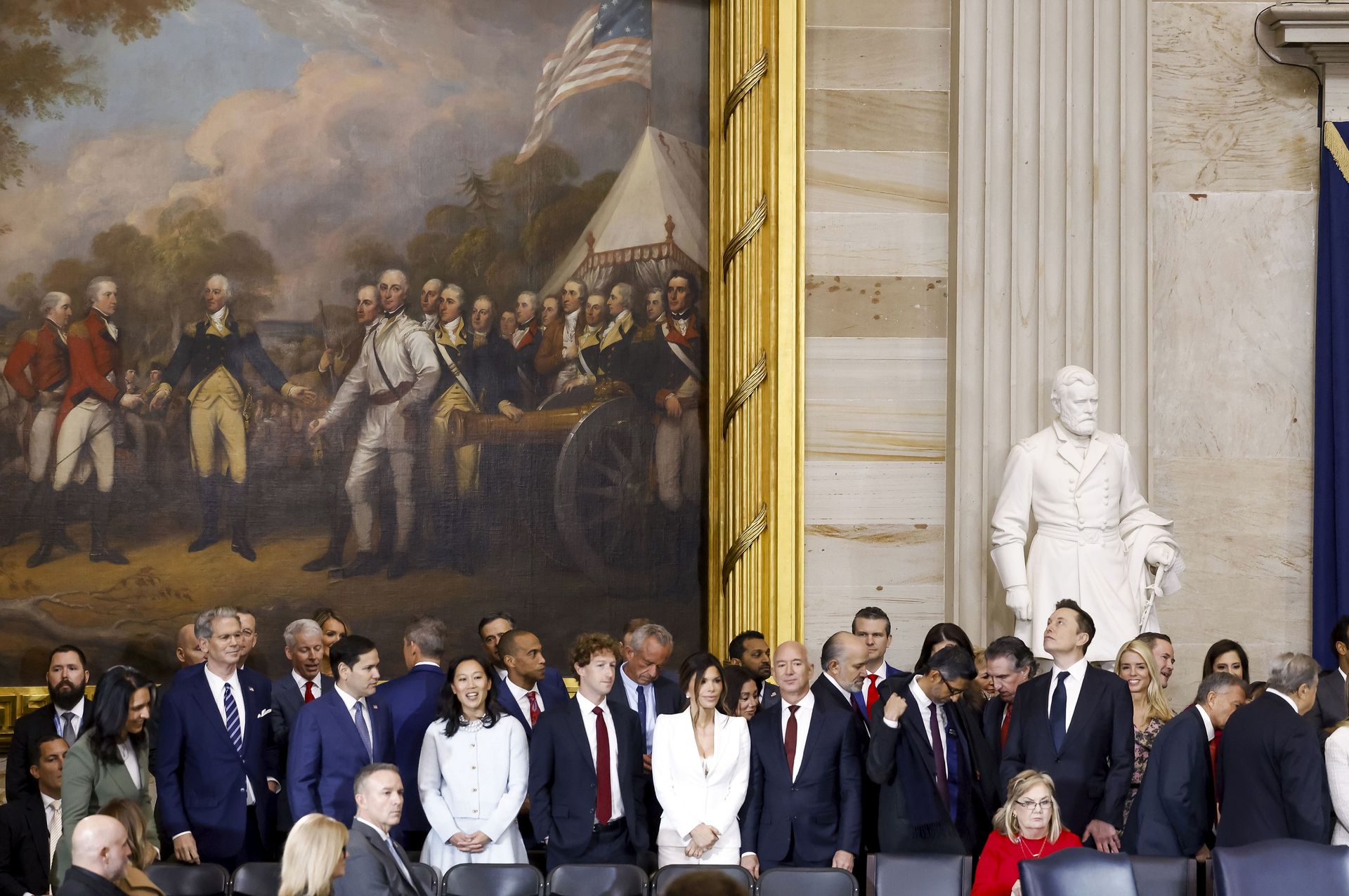 Americký zlatý věk? (Technologičtí miliardáři na inauguraci Donalda Trumpa)