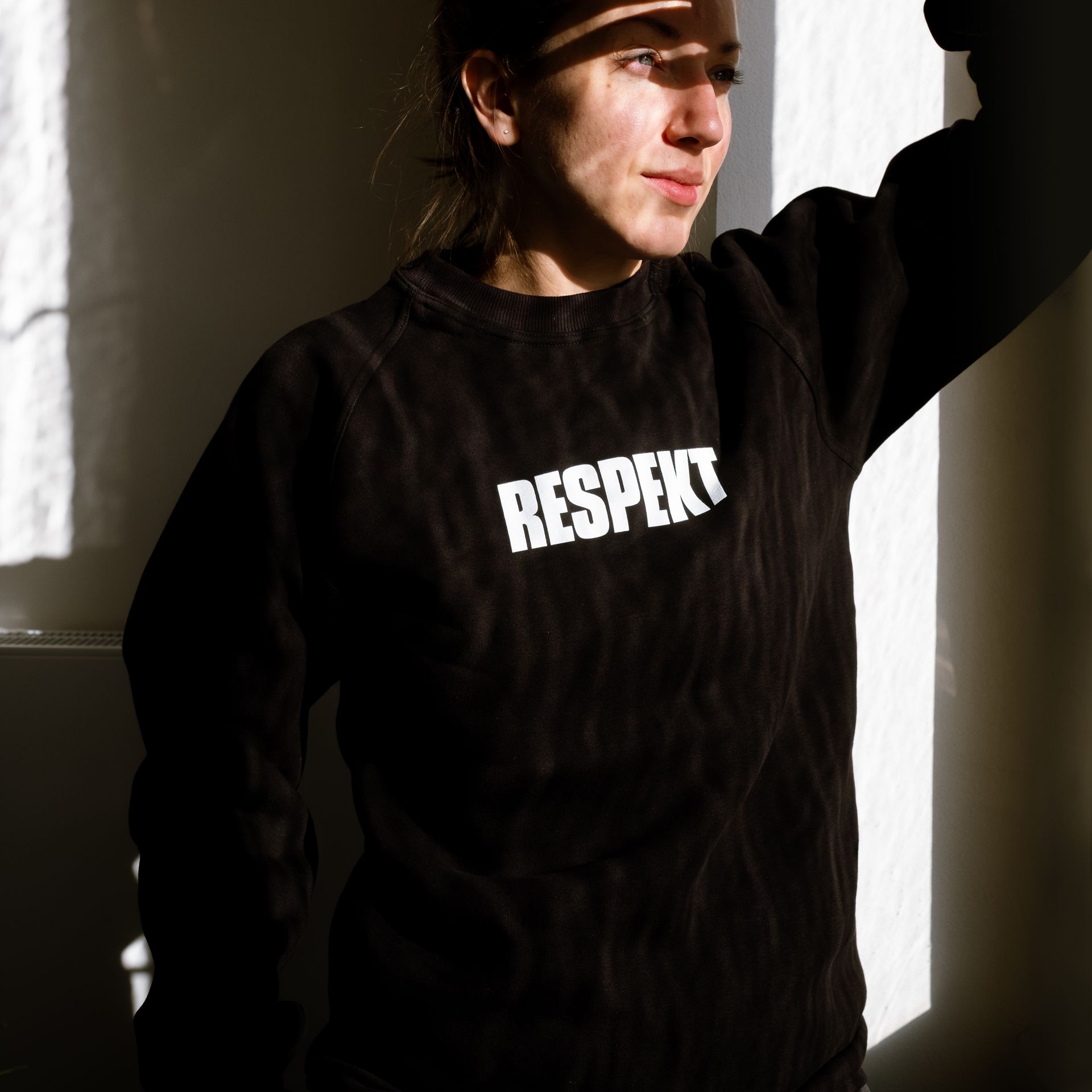 Mikina bez kapuce v unisex střihu (M)