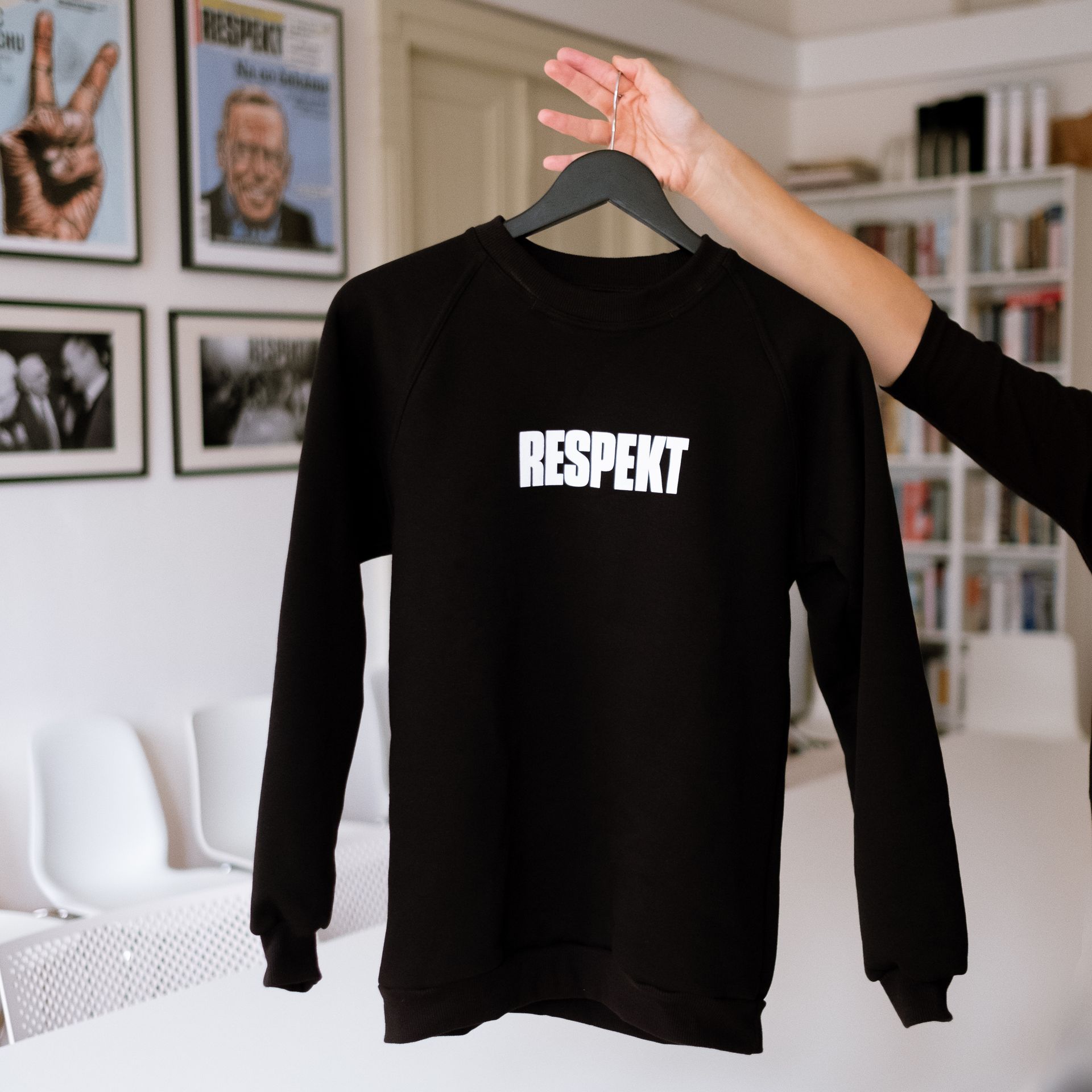 Mikina bez kapuce v unisex střihu (XXXL)