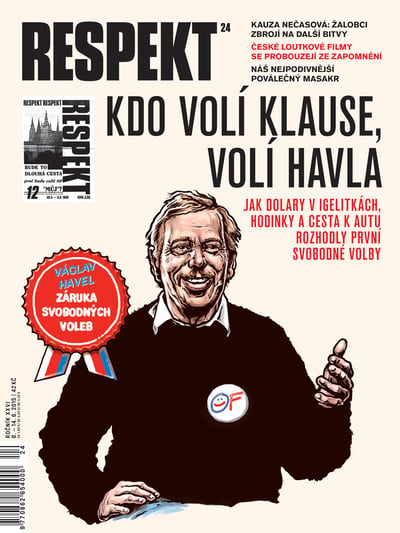 Obálka Respektu 24/2015