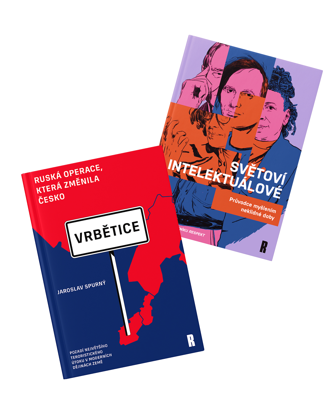 Sada knih Respektu: Vrbětice + Světoví intelektuálové